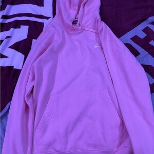Nike Light Pink Pullover Hoodie